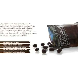 Kopali Organics   Organic Chocolate Covered Coffee Beans 2 oz (3 pack 