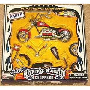   County 2 in 1 Custom Chopper Interchangeable Parts Toys & Games