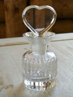 Cut Glass or Crystal Perfume Scent Decanter / Bottle  