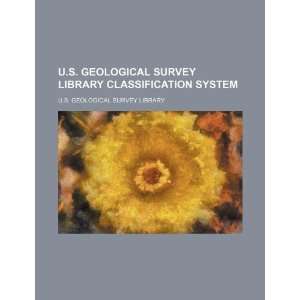  U.S. Geological Survey Library classification system 