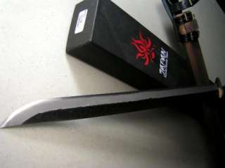   Knives Hana Sword Nishijin Brocade KB 120 Wooden Sheath Seki Japan