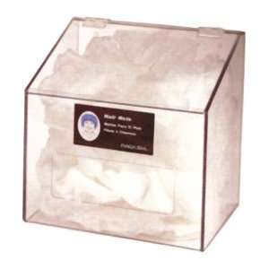   Cover / Sleeve Dispenser   1 Compartment with Clear Lid, Clear Plastic
