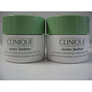 Set of Two Clinique Even Better Skin Tone Correcting Moisturizer SPF 