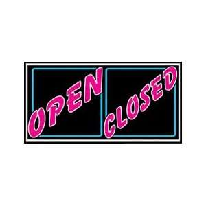  Open Closed Backlit Sign 15 x 30