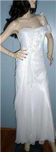 BEN DE LISI   LIMITED EDITION WHITE DESIGNER DRESS BRAND NEW WITH TAGS 