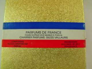 Vintage Les Parfums de France 7 Miniature Perfume Set  