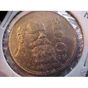  1984 Mexico 100 Peso Coin 