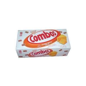  Combos Cheddar Cheese Pretzels Snack Bags (1  18 count box 