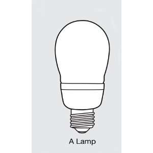   InstaBright A Lamp Compact Fluorescent Light Bulb