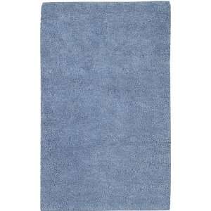 Aros Collection Aros 13 Blue Contemporary Shag Kids Area Rug 5.00 x 8 