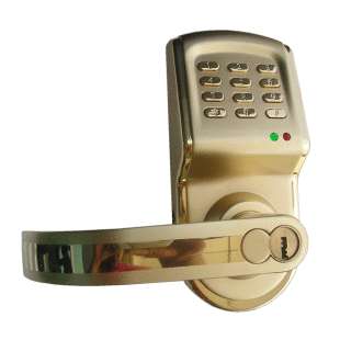 Keyless Electronic Digital Mechanical Door Lock,DL99L G 847263030760 