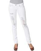    Levis Jeans, Red Tab 524 Too Superlow Skinny White customer 