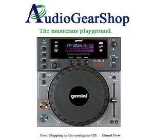 Gemini CDJ 600 Table Top DJ CD//USB Player w/ Scratching CDJ600 