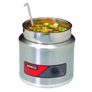  Nemco Countertop 11 Quart Round Cooker Warmer (No Lid 