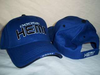 Dodge Hat Cap Logo Emblem Blue Black Hemi Challenger Charger Magnum 