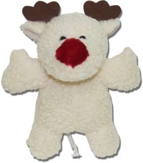 Rudolf REINDEER squeaker deer dog toy pet toys puppy  