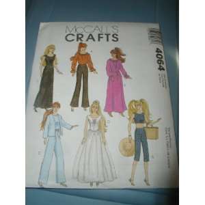  Mccalls Crafts 4064 Doll Patterns Arts, Crafts & Sewing