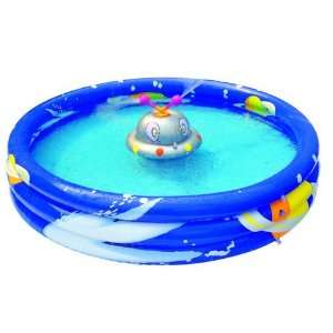  Childrens Kiddie UFO Splash Swimming Pool (59 X 12 
