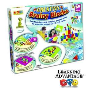   Learning Advantage CREATIVE BRAINY BLOCKS Ages 7 12 (2031) Toys