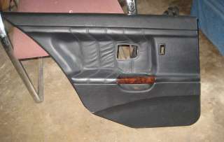 BMW E36 Left Rear Door Panel Black 4dr 318i 328i M3  