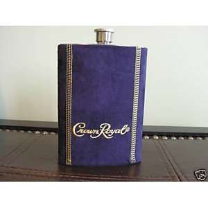 Crown Royal Flask Stainless Steel 18/8 8 oz