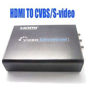  HDMI to AV Composite S Video SVideo TV Converter HDCP 3 