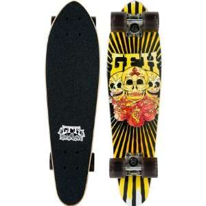 GFH Boards Dia De Los Muertos Cruiser   Complete One Color, 27x7.25 