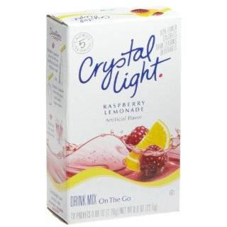 Crystal Light On The Go Raspberry Lemonade, 10 Count Boxes (Pack of 6)