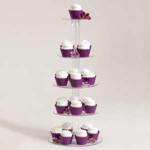  5 Tier Acrylic Cupcake Stand