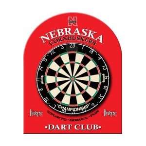    Nebraska Cornhuskers Dart Board Backboard