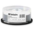 20 pk Verbatim DVD+R DL Dual Layer White Inkjet Printable Media 