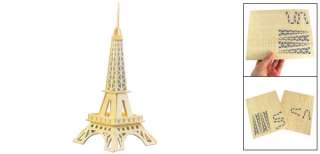 Wooden 3D Tower Eiffel Model Educational DIY Puzzle Toy  