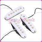   Single Coil Pickups for Stratcaster Electric Guitar Parts w/ wires