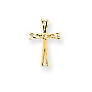    14k GH/VS Diamond Cross Pendant West Coast Jewelry Jewelry