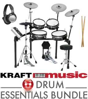 Roland TD9 Rocker V Drums Set Electronic Kit DRUM ESSENTIALS BUNDLE 