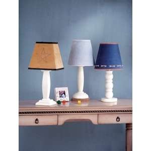 Laura Ashley SKC610 BTW333 Emmy White Table Lamp