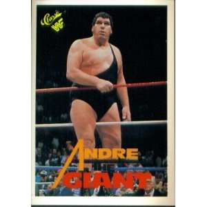   Classic WWF Wrestling Card #130  Andre the Giant
