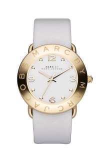 MARC BY MARC JACOBS Amy Leather Strap Watch  