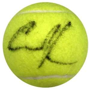 Anna Kournikova Autographed/Hand Signed Wilson3 Tennis Ball