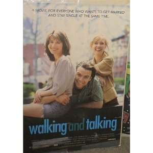   WALKING AND TALKING ORIGINAL MOVIE POSTER ANNE HECHE 