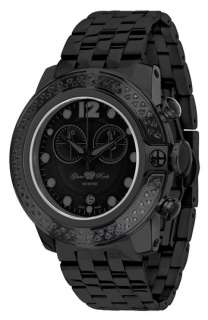 Glam Rock So Be Mood Black Bracelet Watch  