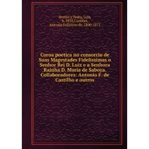   de Castilho e outros Luis, b. 1833,Castilho, Antonio Feliciano de