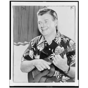 Arthur Godfrey, playing ukelele 1953