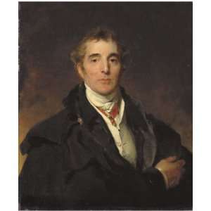    32 x 38 inches   Portrait of Arthur Wellesley,