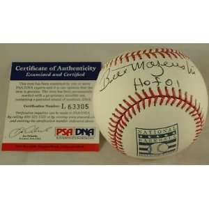 Bill Mazeroski Autographed Ball   HOF * * PSA DNA   Autographed 