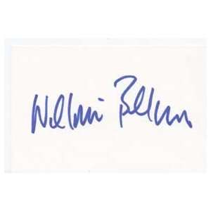 WILLIAM BALDWIN Signed Index Card In Person