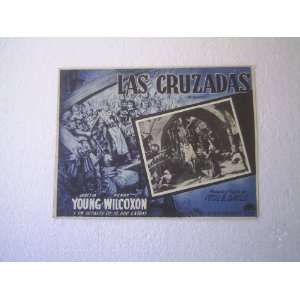   Card The Crusades Loretta Young Henry Wilcoxon Cecil B. DeMille 1935