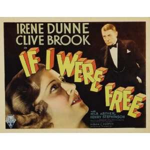 Free Poster Movie 11 x 14 Inches   28cm x 36cm Irene Dunne Clive Brook 
