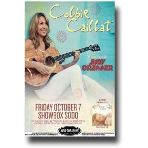  Colbie Caillat Poster   Concert Flyer   All Of You Tour 
