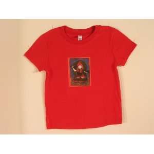  Tibetan Dalai Lama Baby Tee Shirt Red Short Sleeves 